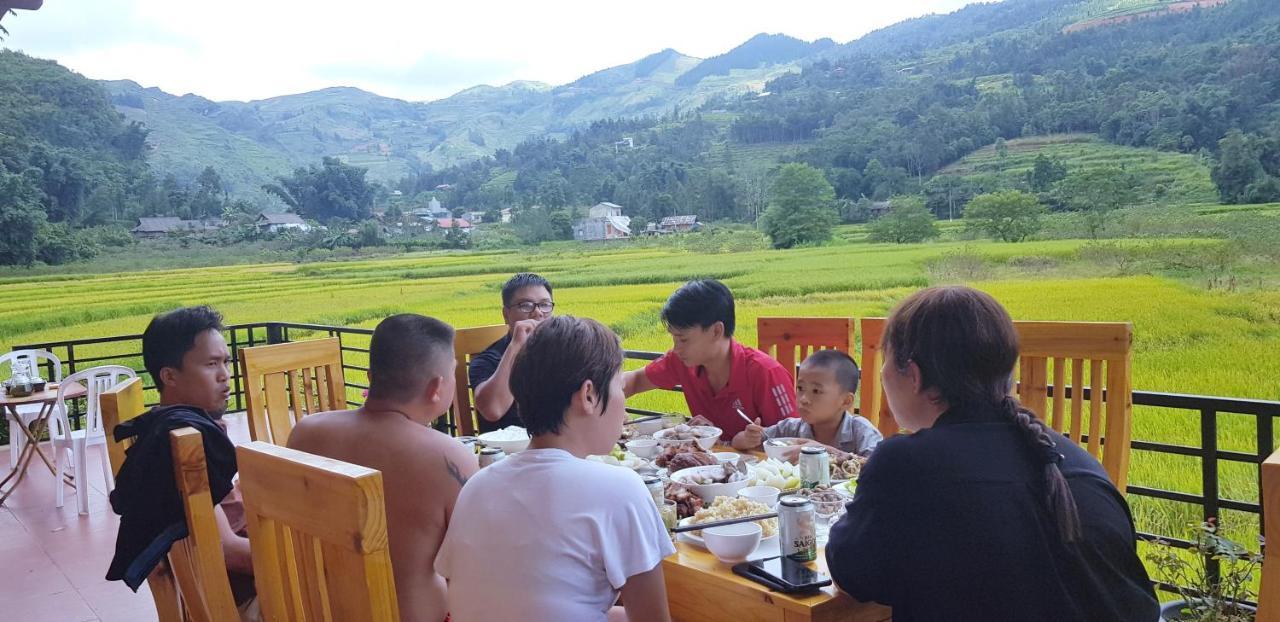 Bac Ha Threeland Homestay 外观 照片