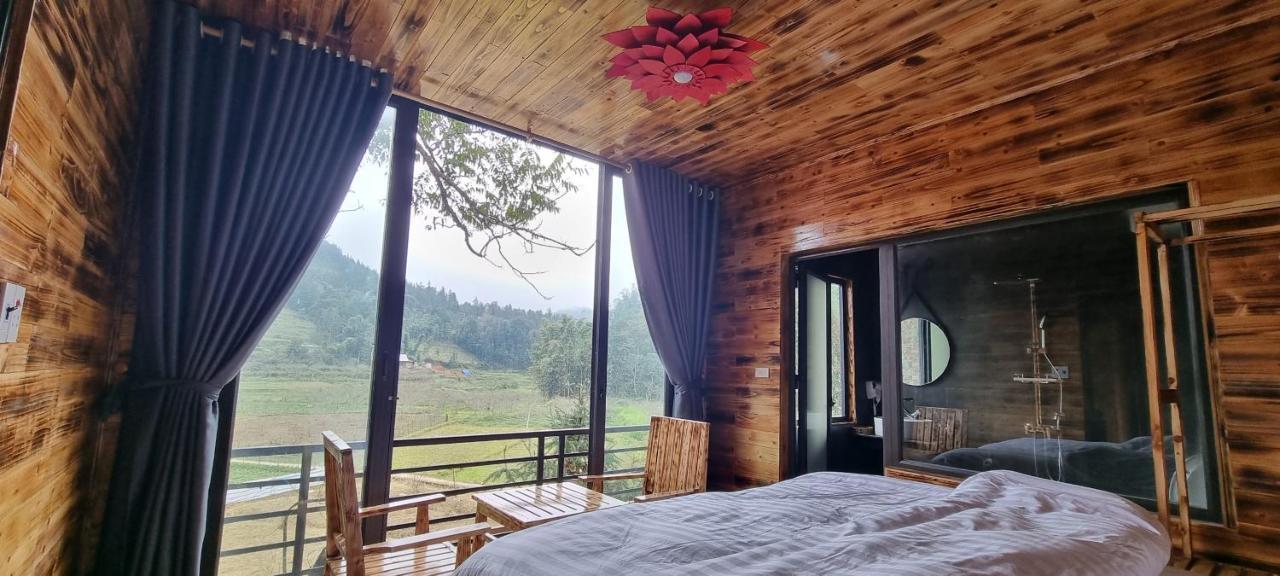 Bac Ha Threeland Homestay 外观 照片