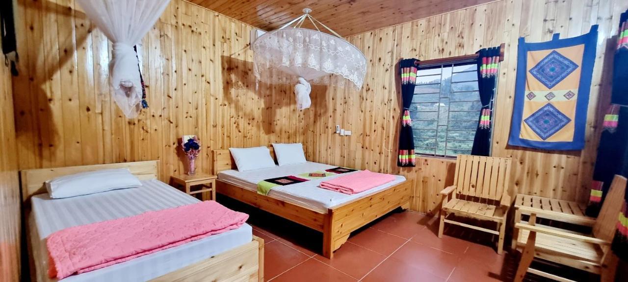Bac Ha Threeland Homestay 外观 照片