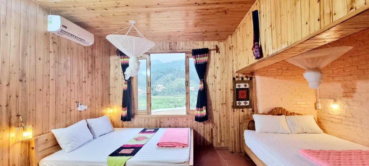 Bac Ha Threeland Homestay 外观 照片