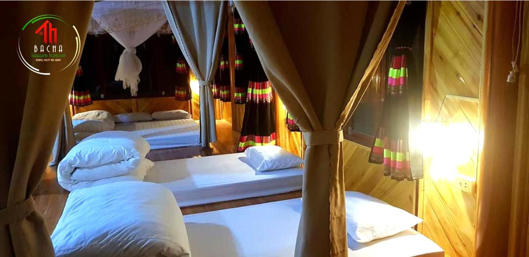 Bac Ha Threeland Homestay 外观 照片