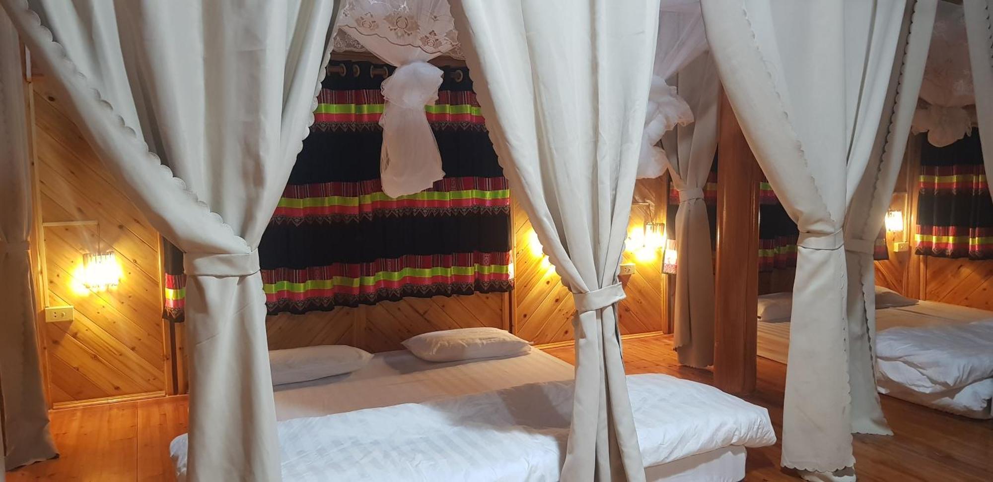 Bac Ha Threeland Homestay 外观 照片