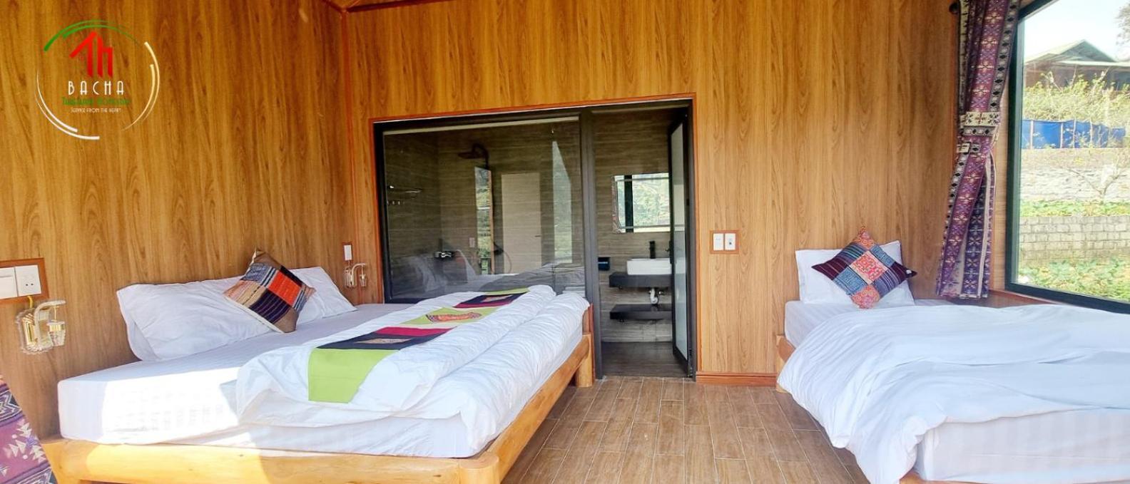 Bac Ha Threeland Homestay 外观 照片