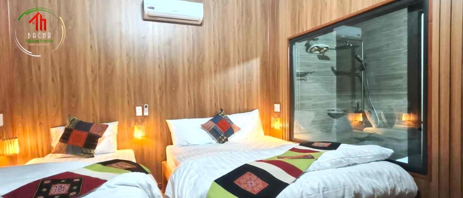 Bac Ha Threeland Homestay 外观 照片