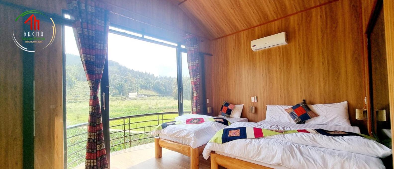 Bac Ha Threeland Homestay 外观 照片