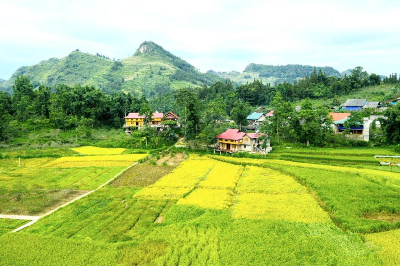 Bac Ha Threeland Homestay 外观 照片