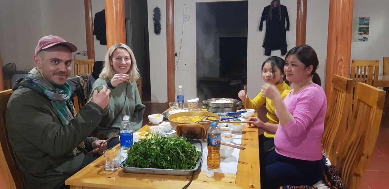 Bac Ha Threeland Homestay 外观 照片