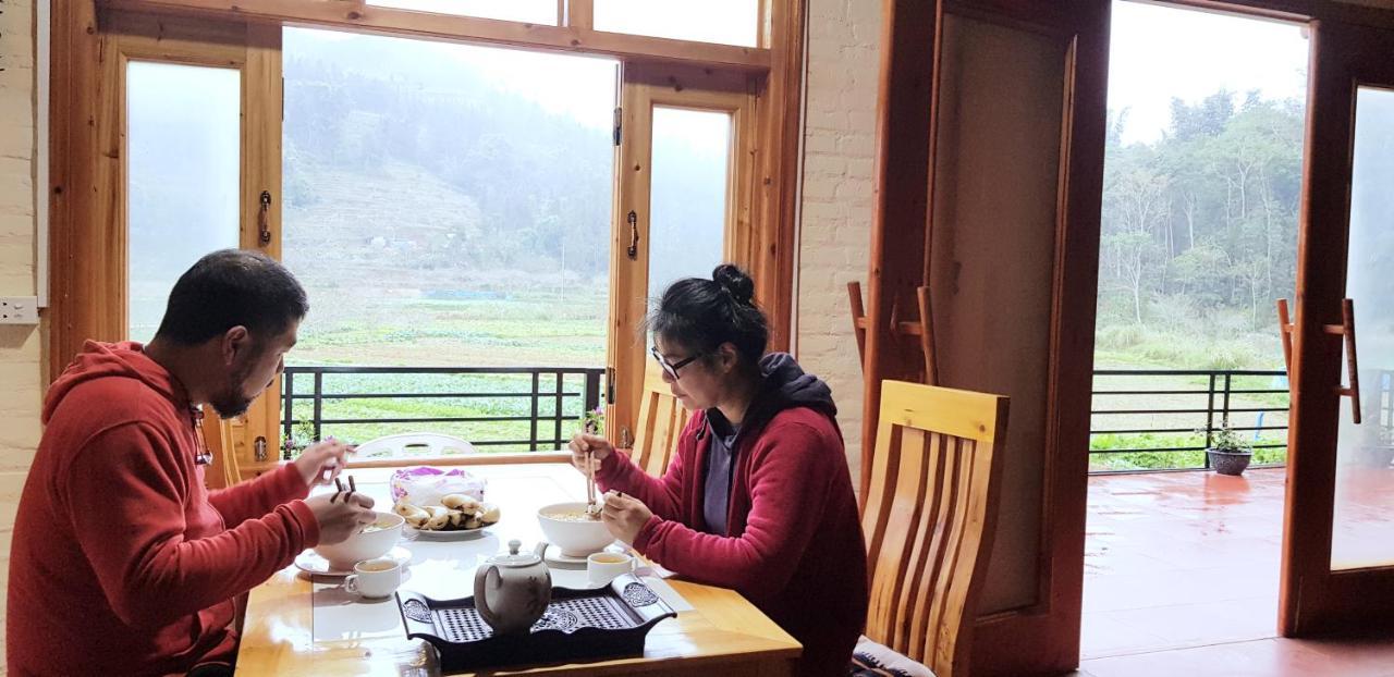 Bac Ha Threeland Homestay 外观 照片
