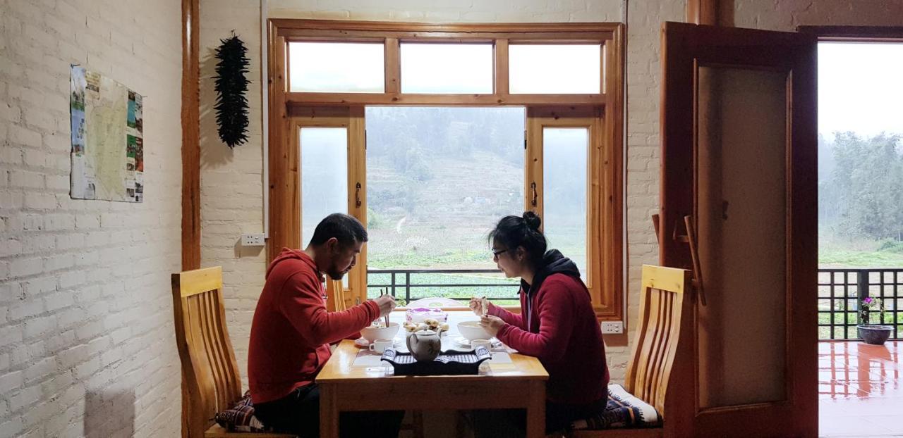 Bac Ha Threeland Homestay 外观 照片